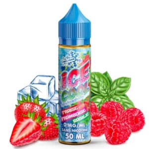 Fraise Framboise Basilic 50ML - Ice Cool
